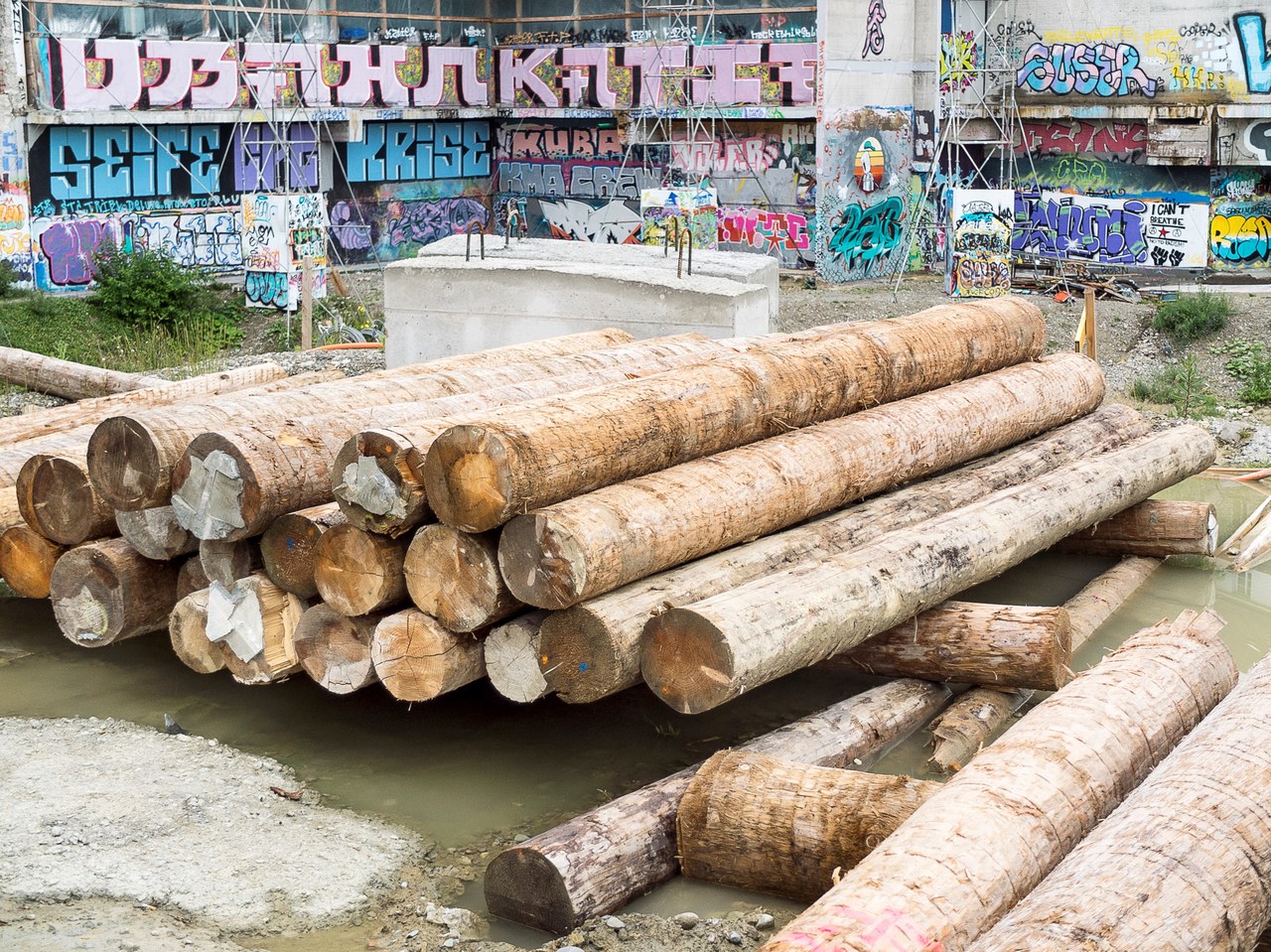 Es kommt mit der Zeit: Projekt von Meierfranz im Warmbächli (Foto: Meierfranz).