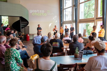 Unterzeichnung Gastro Charta Bern 4 ©Robin Oberholzer. Vergrösserte Ansicht