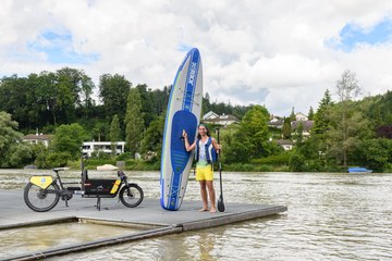 Projekt bleib hier   SUP Bike. Vergrösserte Ansicht