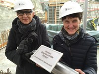 Irene Hänsenberger und Franziska Teuscher DTH Bitzius