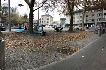 Loryplatz nach der Umgestaltung (Tiefbauamt Stadt Bern). Vergrösserte Ansicht