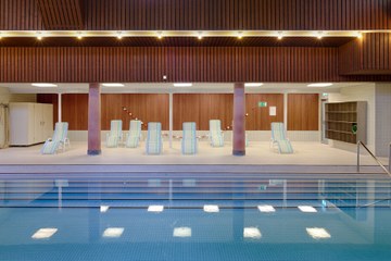 Lehrschwimmbecken im Hallenbad Hirschengraben (Bild: Sportamt Bern). Vergrösserte Ansicht