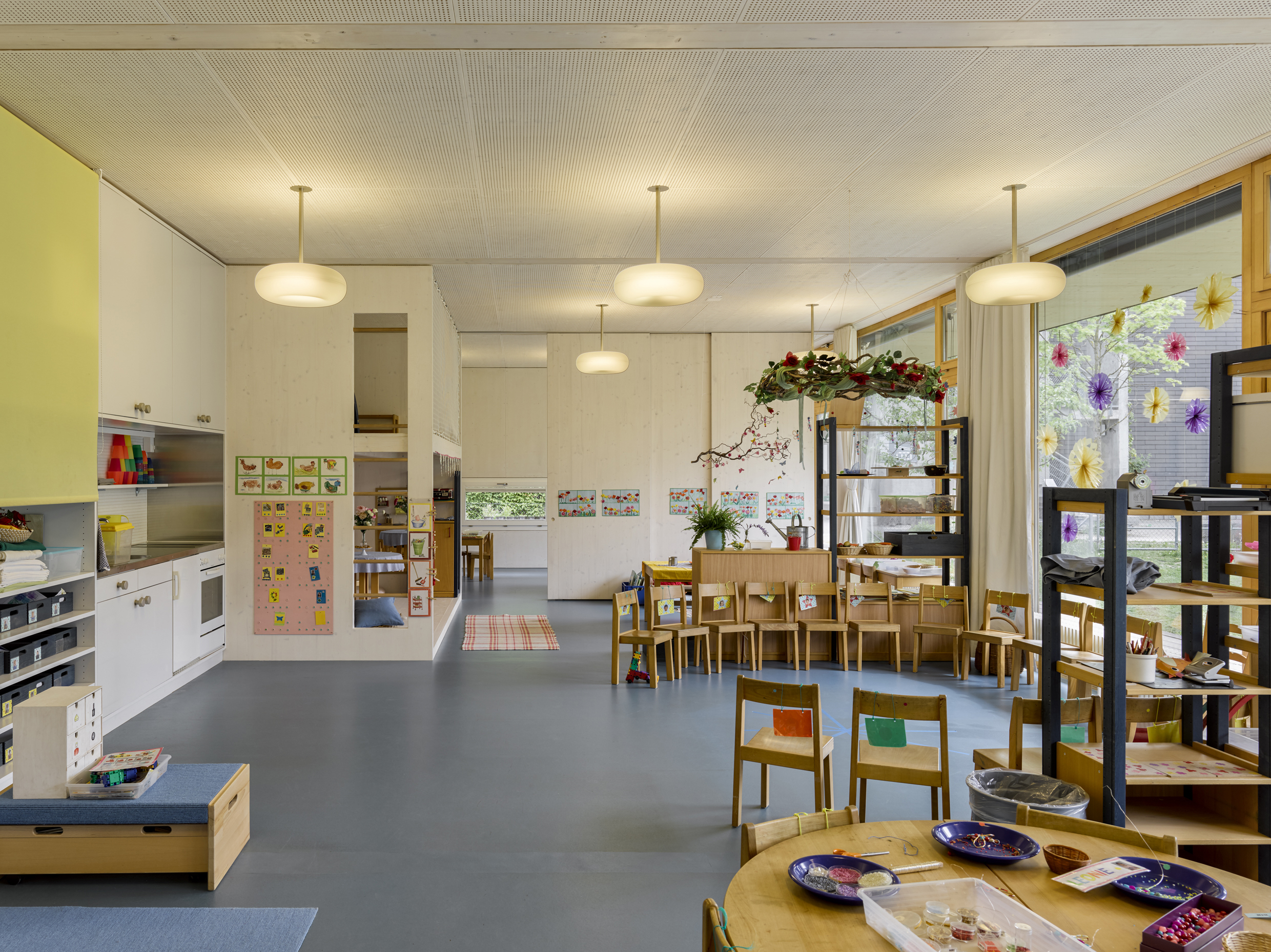 Neue Basisstufen Kindergarten Baumgarten erweitert — Mediencenter