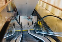 Eröffnung Velostation Welle7 Rolltreppe Bild Florian Seifert 7