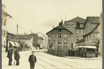 Schokoladenfabrik Tobler (Bild: Stadtarchiv Bern). Vergrösserte Ansicht