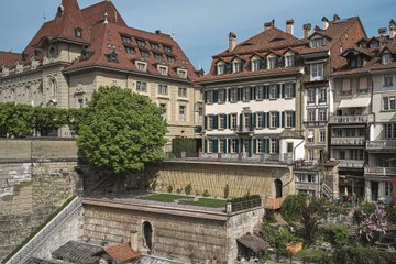 Herrengasse 23   Terrassengärten © Rolf Siegenthaler, 2020. Vergrösserte Ansicht