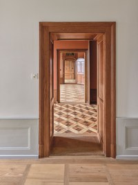 Herrengasse 23 - Enfilade Erdgeschoss (© Rolf Siegenthaler, 2021)