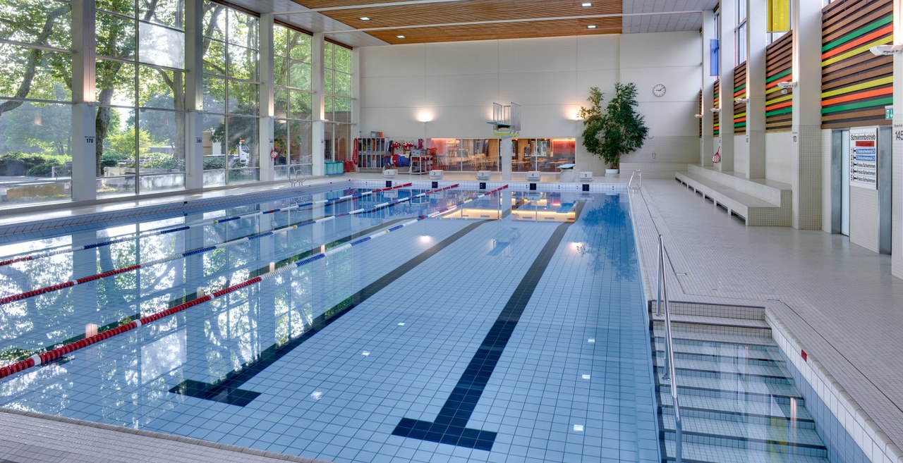 Bild des Hallenbads Wyler, Sportamt Bern.