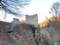 Vorburg Grasburg von unten