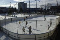 Kunsteisbahn Weyermannshaus 1. Bild: Sportamt der Stadt Bern.