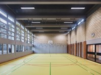 Turnhalle Gäbelbach, Foto: Damian Poffet