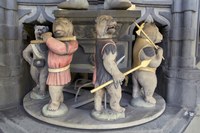 Bärenreigen   vor der Restauration