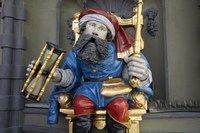 Figur Chronos   nach der Restauration