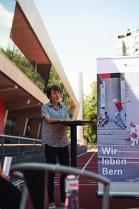 Medienkonferenz Franziska Teuscher