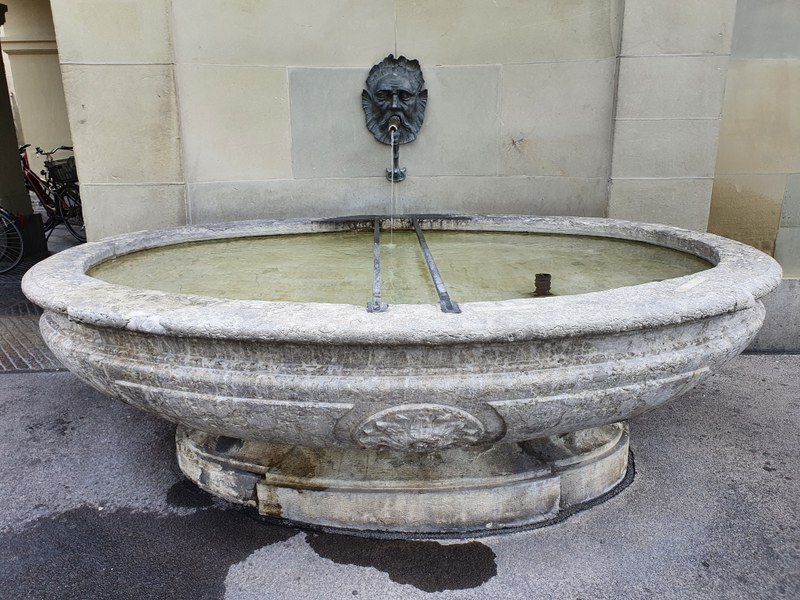 Stadtbibilothekbrunnen. Bild: Immobilien Stadt Bern.