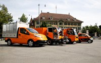 Fahrzeuge Tiefbauamt mit Elektroantrieb