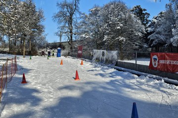 Skipiste im Weyermannshaus. Vergrösserte Ansicht