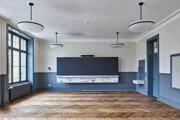 Schulzimmer VS Enge © Rolf Siegenthaler. Vergrösserte Ansicht