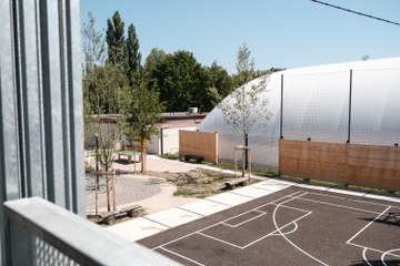 Blick in den Innehof (Quelle: Stadt Bern). Vergrösserte Ansicht