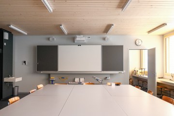 Blick in ein Schulzimmer (Quelle: Stadt Bern). Vergrösserte Ansicht
