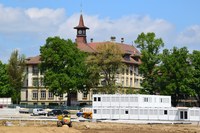 Bild 2 Bauarbeiten Siedlung Viererfeld Mai 2022