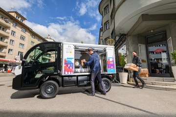 SMARGO Fahrezug Goupil 2 Bild Emanuel Freudiger, TCS. Vergrösserte Ansicht