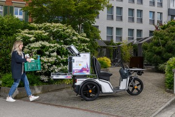 SMARGO Fahrzeug Kyburz Bild Emanuel Freudiger, TCS. Vergrösserte Ansicht