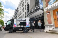 SMARGO Fahrzeug Goupil 1. Bild: Emanuel Freudiger, TCS.