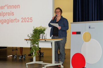 Impressionen vom Berner Sozialpreis 2025 (Bild: Hansueli Räz). Vergrösserte Ansicht