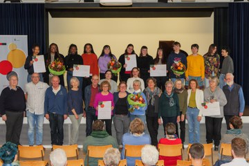 Impressionen vom Berner Sozialpreis 2025 (Bild: Hansueli Räz). Vergrösserte Ansicht