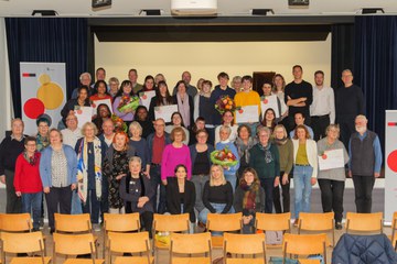 Impressionen vom Berner Sozialpreis 2025 (Bild: Hansueli Räz). Vergrösserte Ansicht