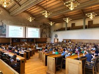 Das Kinderparlament tagt im Rathaus