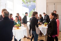 Angeregtes Pausengespräch