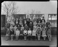 Bild Klasse von Frau Hadorn, Bethlehem 1961, Foto aus dem Nachlass Walter Wiedmer, Bümpliz (SAB 1304 8 0 3)