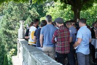 Mark Streit gibt Medienschaffenden Auskunft