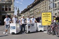 Abfallbotschafter in Bern (Foto)