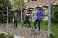 2 Eröffnung BärnParcours mit Franziska Teuscher, Bild: Sportamt der Stadt Bern