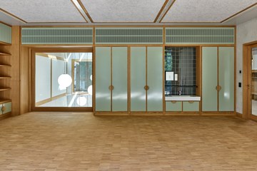 Innenansicht Klassenzimmer (Rolf Siegenthaler Fotografie, Bern). Vergrösserte Ansicht