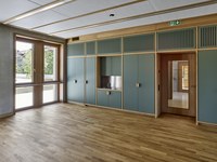 Innenansicht Volksschule Spitalacker (Bild Rolf Siegenthaler)