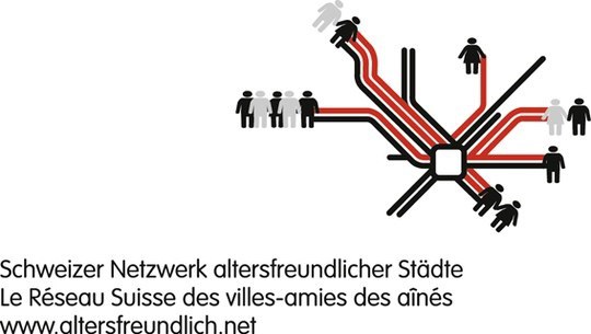 Logo Schweizer Netzwerk altersfreundlicher Städte