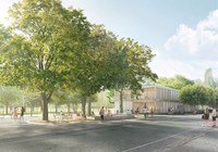 Visualisierung des neuen Eingangbereiches