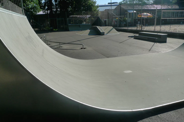 Skateanlage. Vergrösserte Ansicht