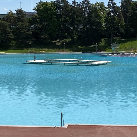 Freibad Weyermannshaus ist bereit für die Wiedereröffnung