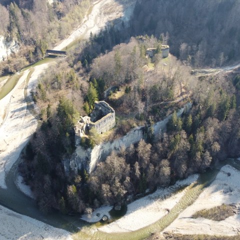 Ruine Grasburg: Die Sanierung beginnt