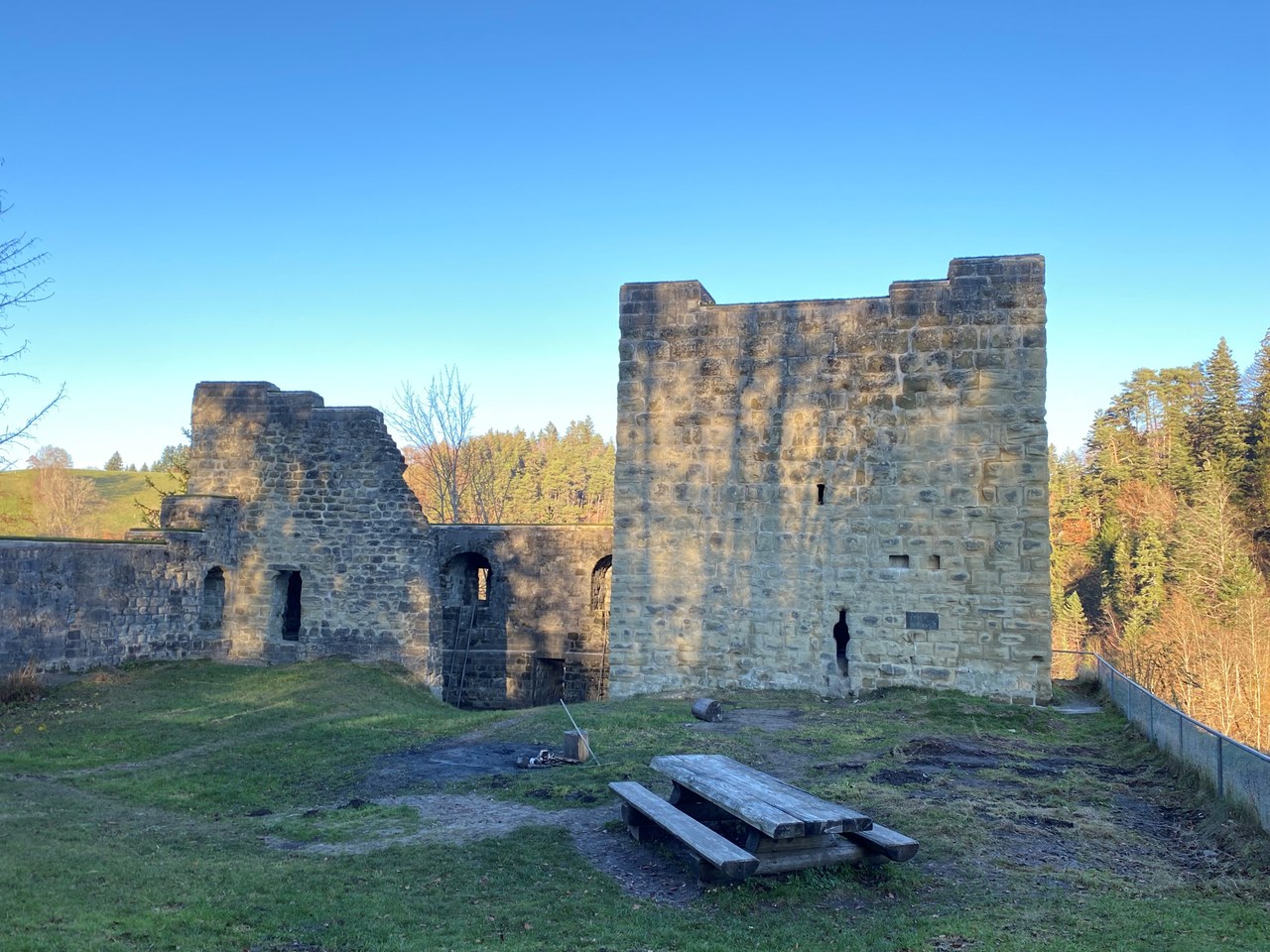 Vorburg Ruine Grasburg