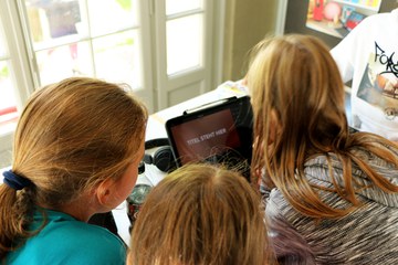 Digitaltag base4kids Tablet Kids. Vergrösserte Ansicht