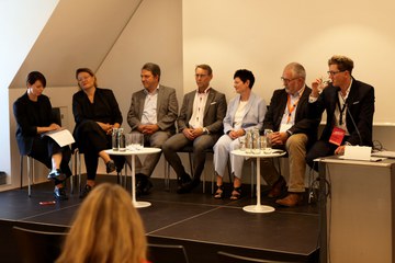 Digitaltag Podiumsdiskussion. Vergrösserte Ansicht