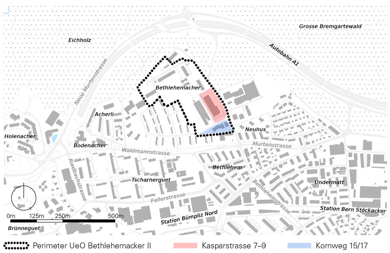 Situationsplan Bethlehemacker