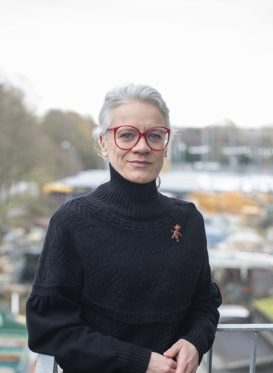 Portraitbild von Jeanette Beck im Gebiet Weyermannshaus.