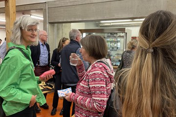 Zeit für Networking. Vergrösserte Ansicht